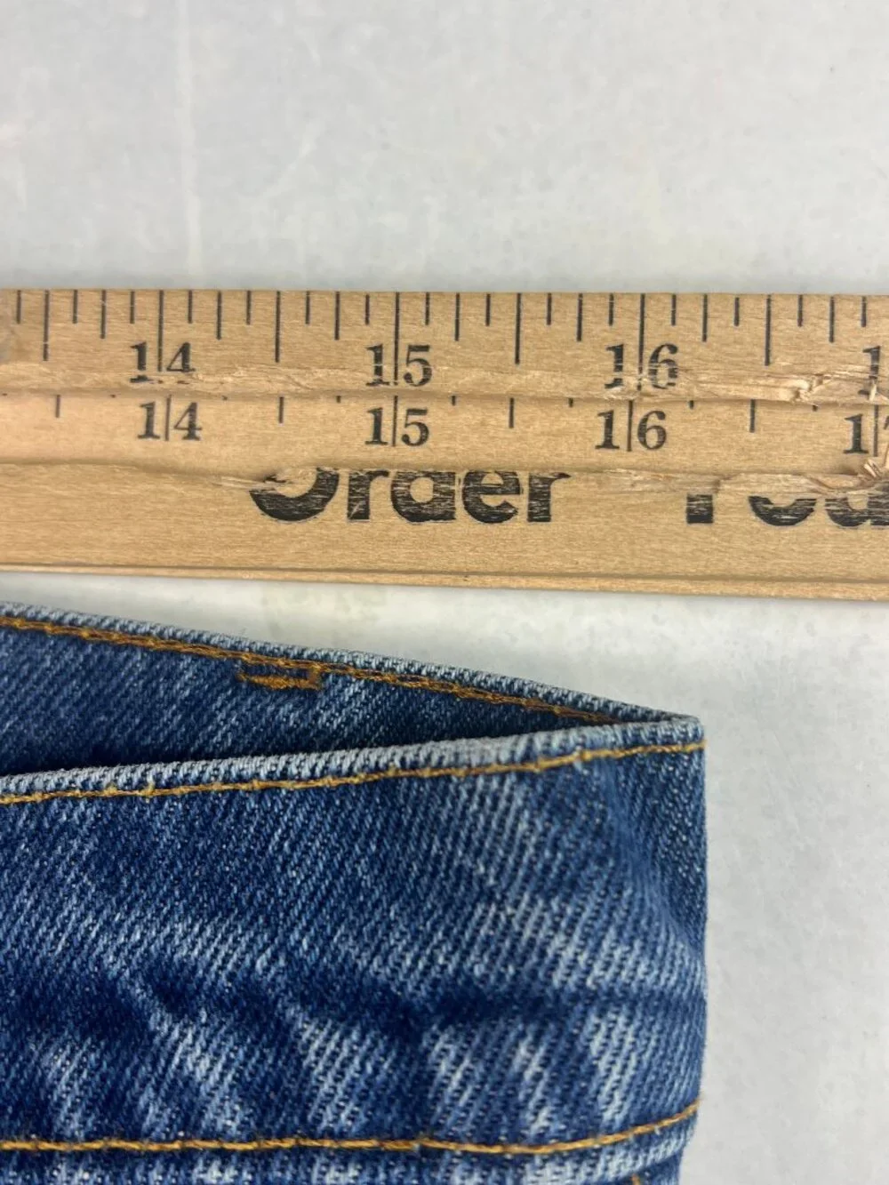 VTG 80s Levi's Jeans Men's 32x32* 505 Straight Blue Faded Cotton Denim Tag 34x34